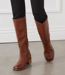 Round Toe Knee High Boots