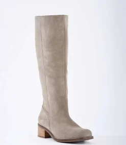 Round Toe Knee High Boots
