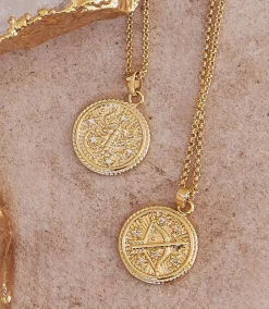 Sagittarius Coin Necklace