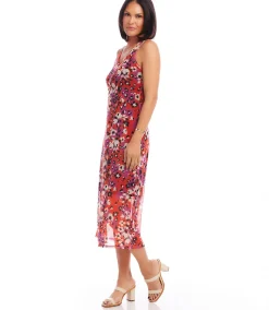 Scoop Neck Midi Dress
