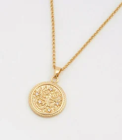 Scorpio Coin Necklace