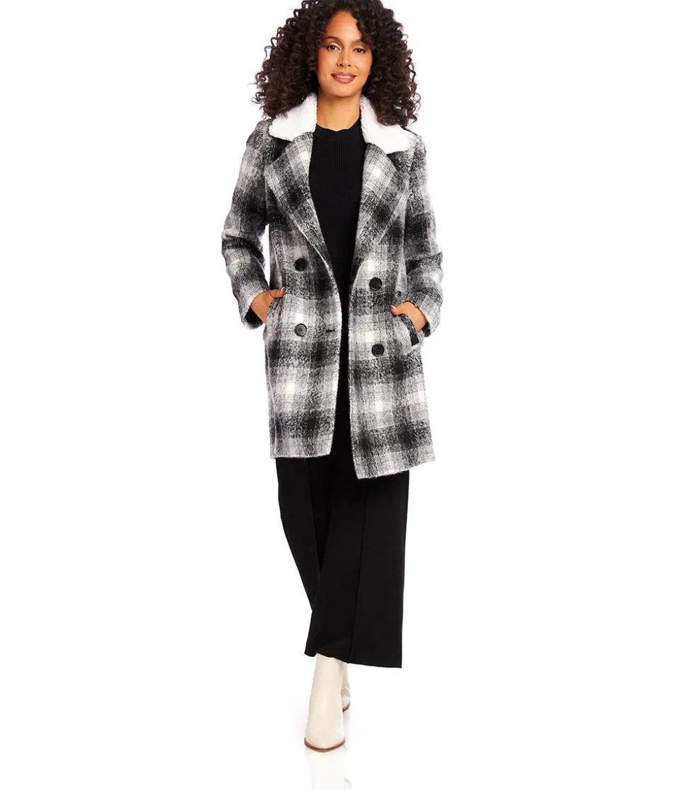 Shearling Collar Coat