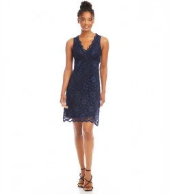 Sleeveless Lace Dress