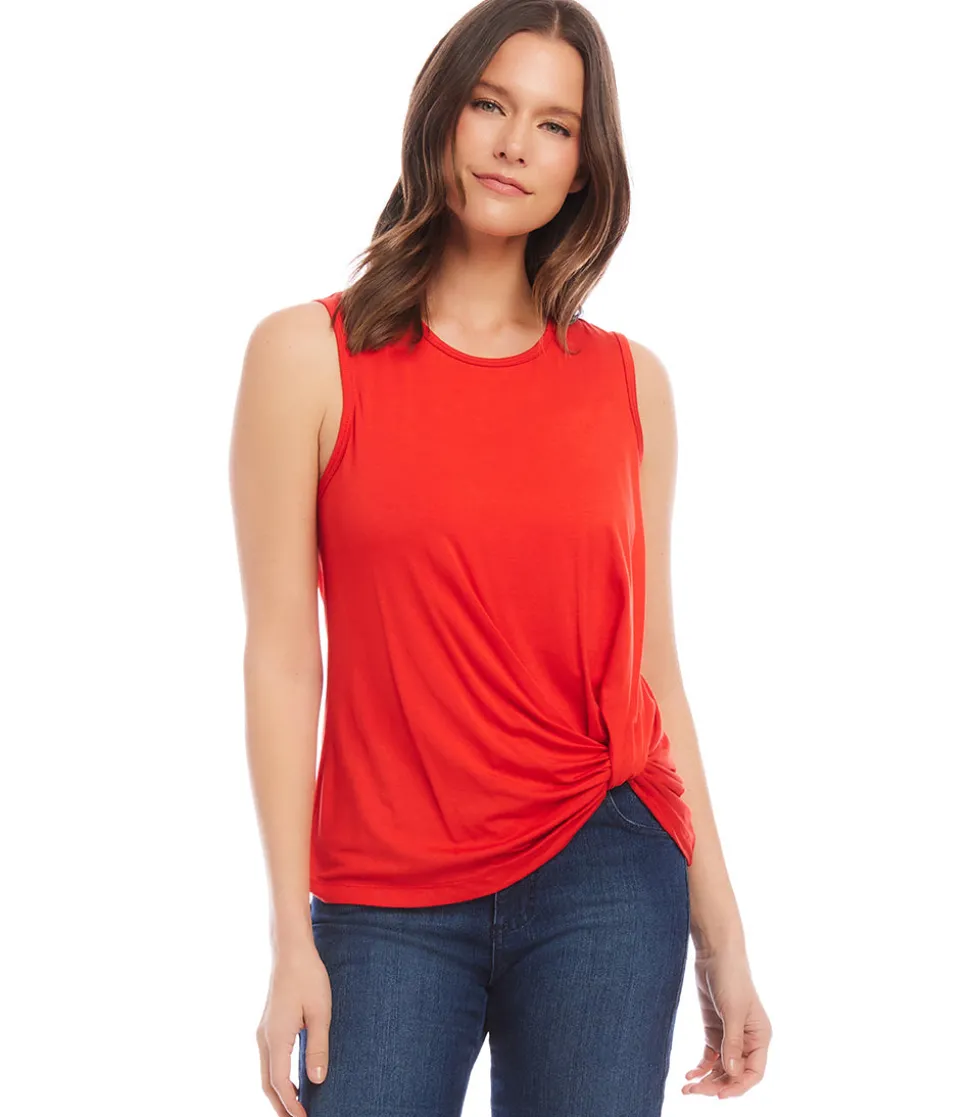 Sleeveless Pick Up Top