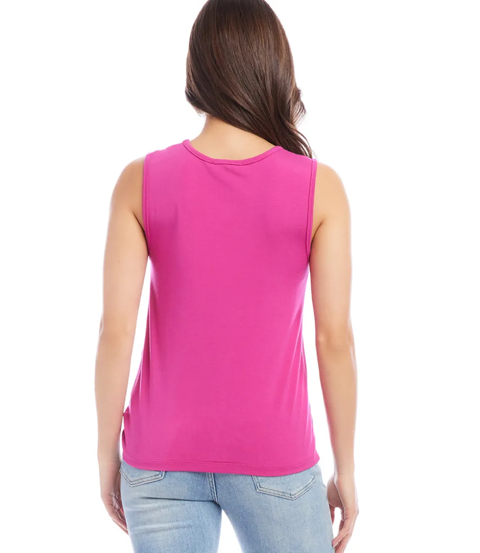 Sleeveless Pick Up Top