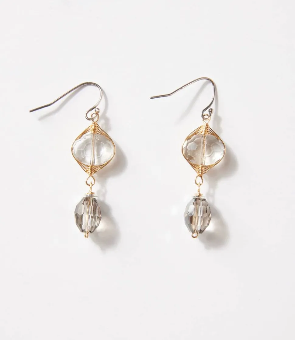 Smokey Quartz Dangle Earrings