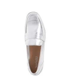 Sooner Or Later Metallic Penny Loafer