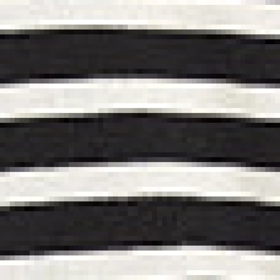 Stripe Turtleneck Sweater