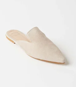 Suede Leather Mules