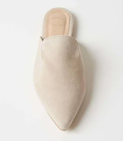 Suede Leather Mules