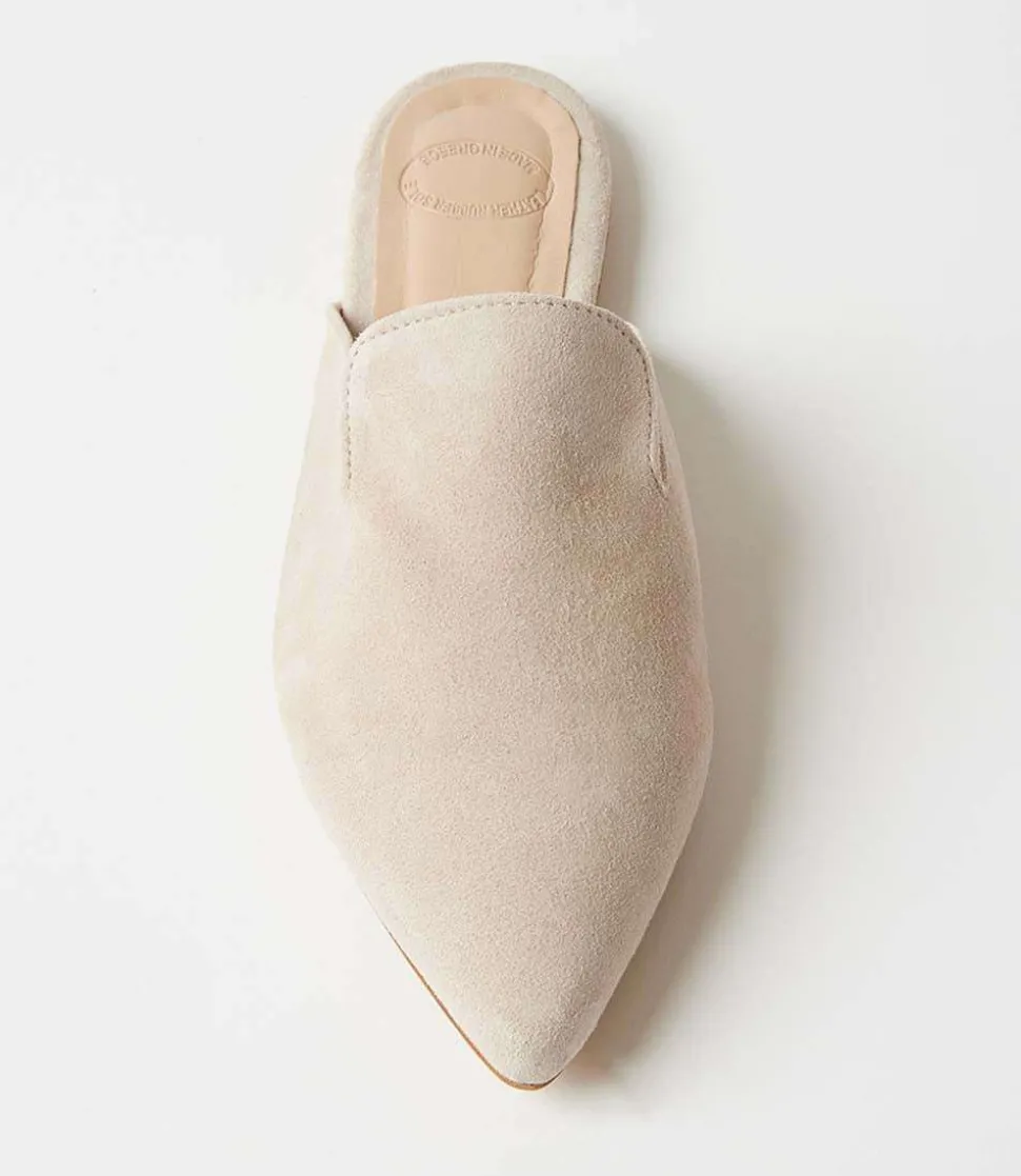 Suede Leather Mules