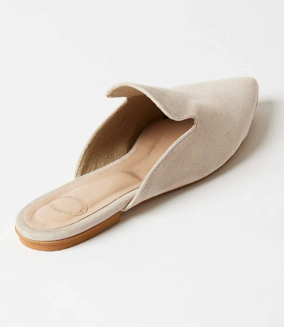 Suede Leather Mules