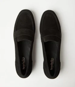 Suede Penny Loafers