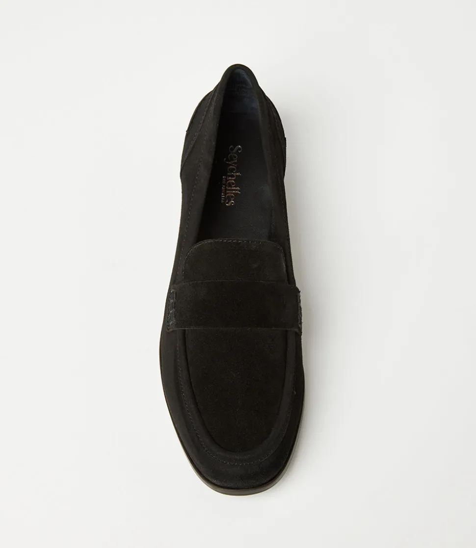 Suede Penny Loafers