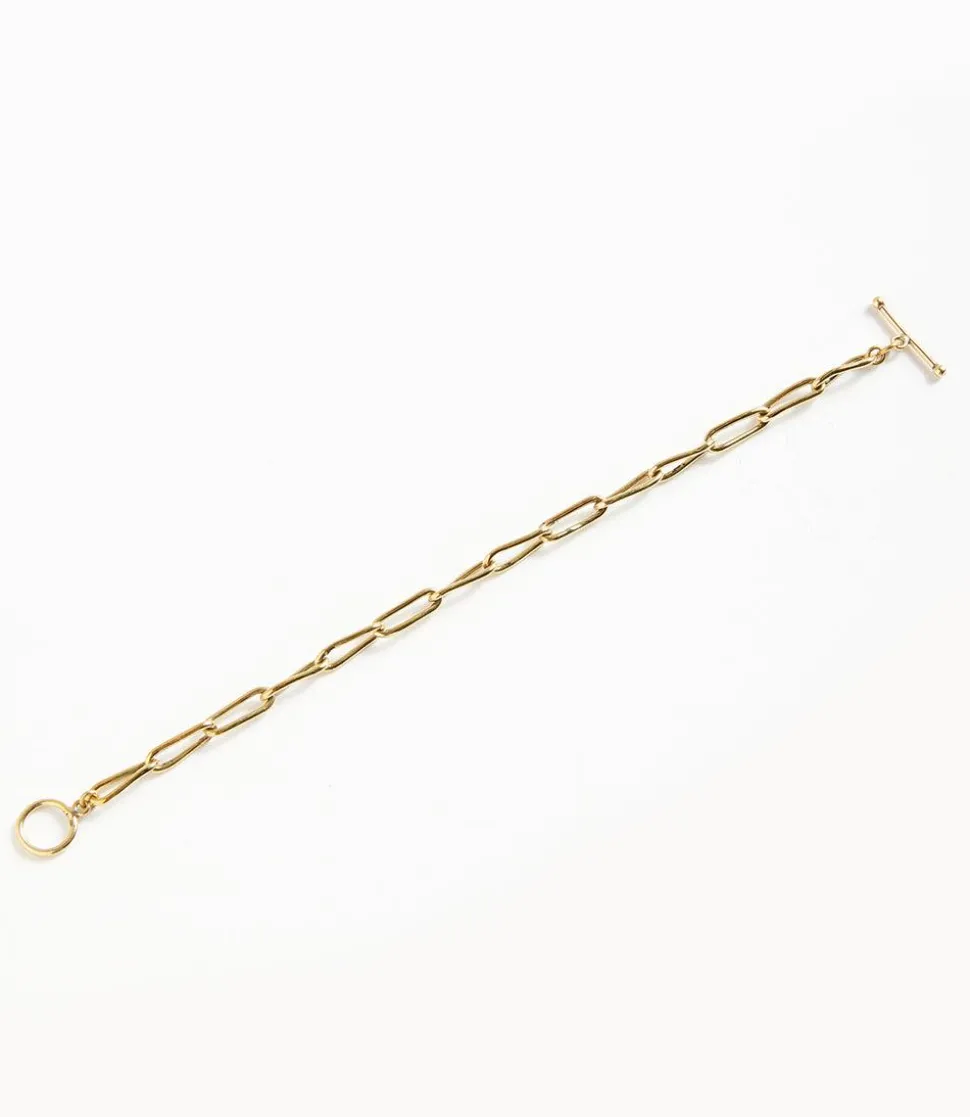 Thin Gold Chain Bracelet