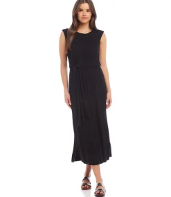 Tie Waist Midi Dress