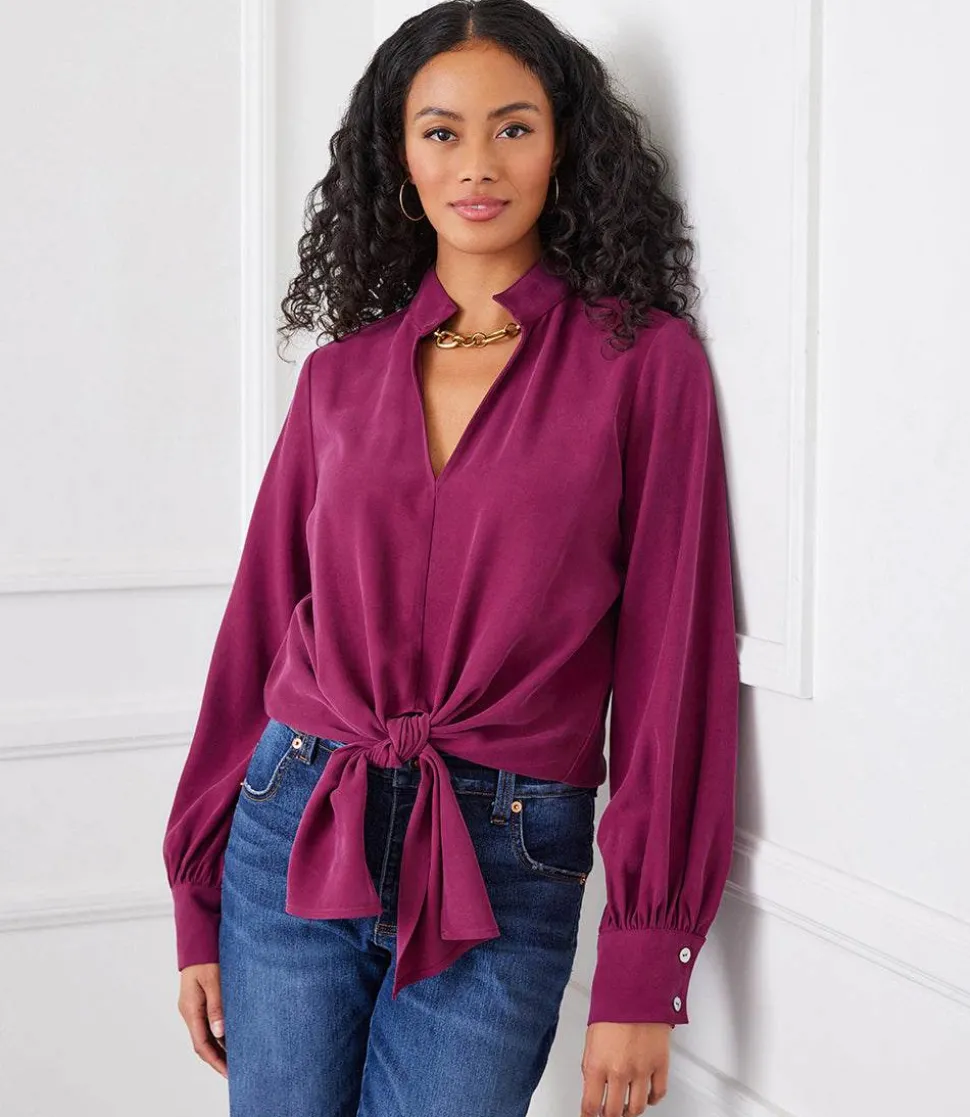 Tie-Front Top