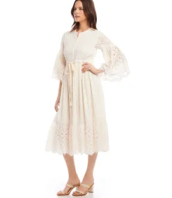 Tiered Midi Dress