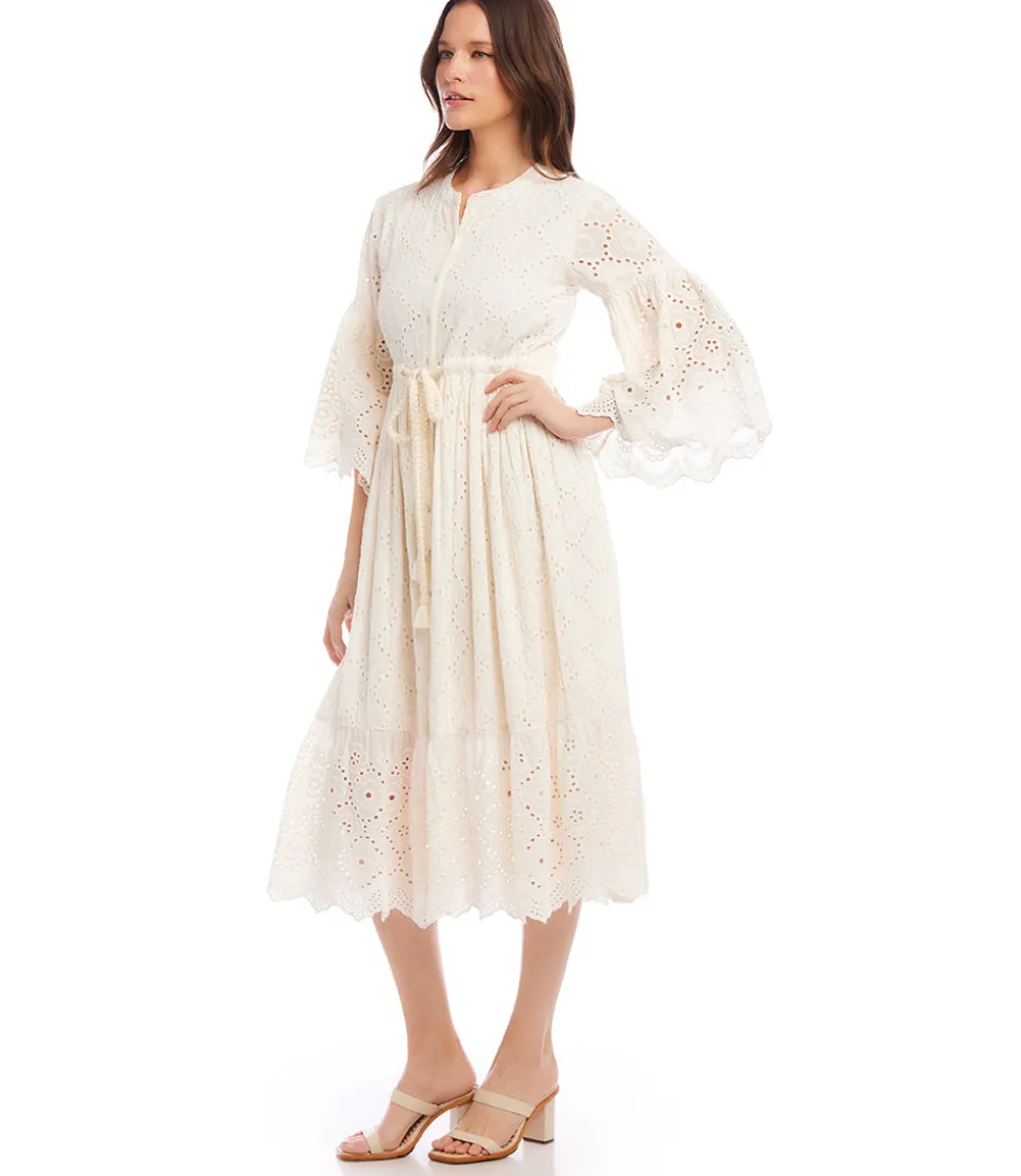 Tiered Midi Dress