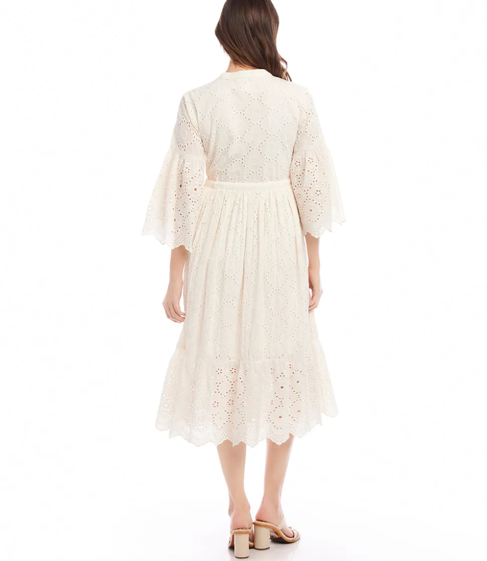 Tiered Midi Dress