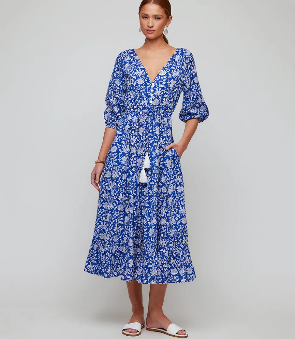 Tiered Midi Dress
