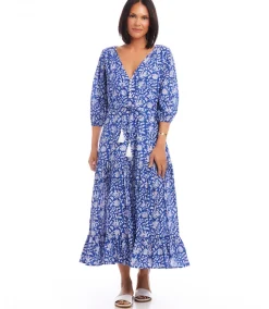 Tiered Midi Dress