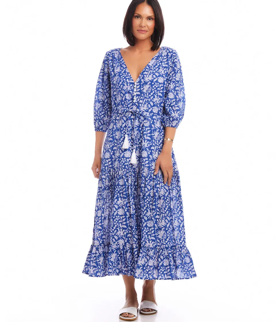 Tiered Midi Dress