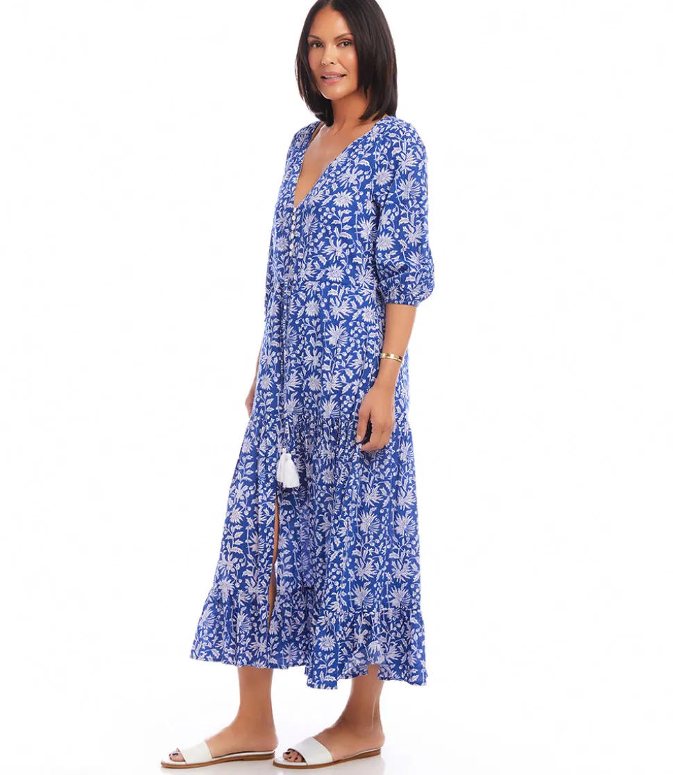 Tiered Midi Dress
