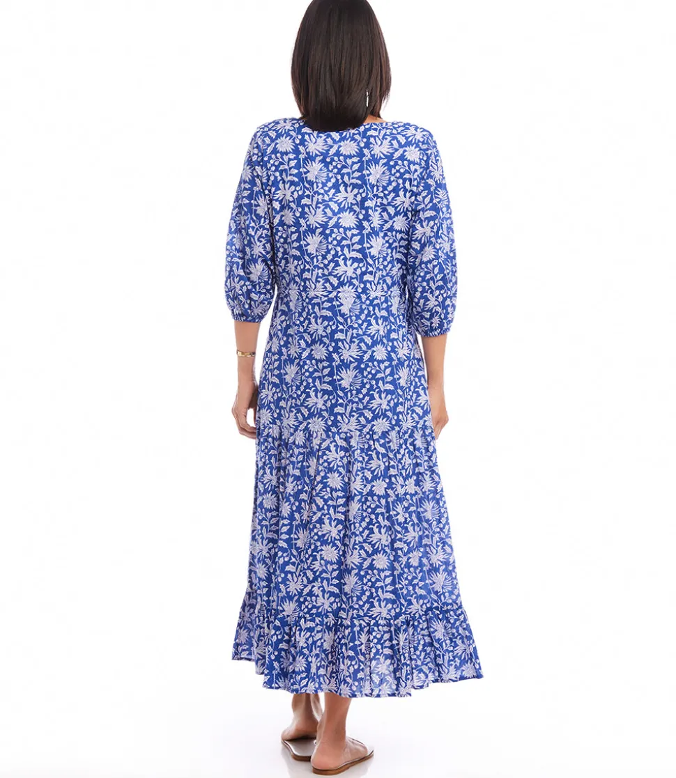 Tiered Midi Dress