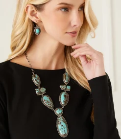Turquoise Lariat Necklace