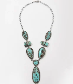 Turquoise Lariat Necklace