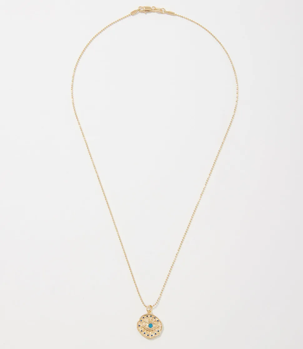 Turquoise Luck Charm Necklace