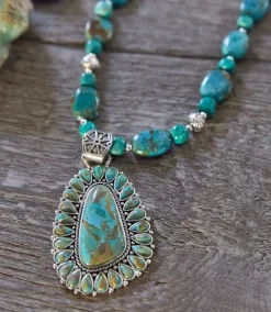 Turquoise Pendant Necklace