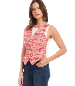 Tweed Vest