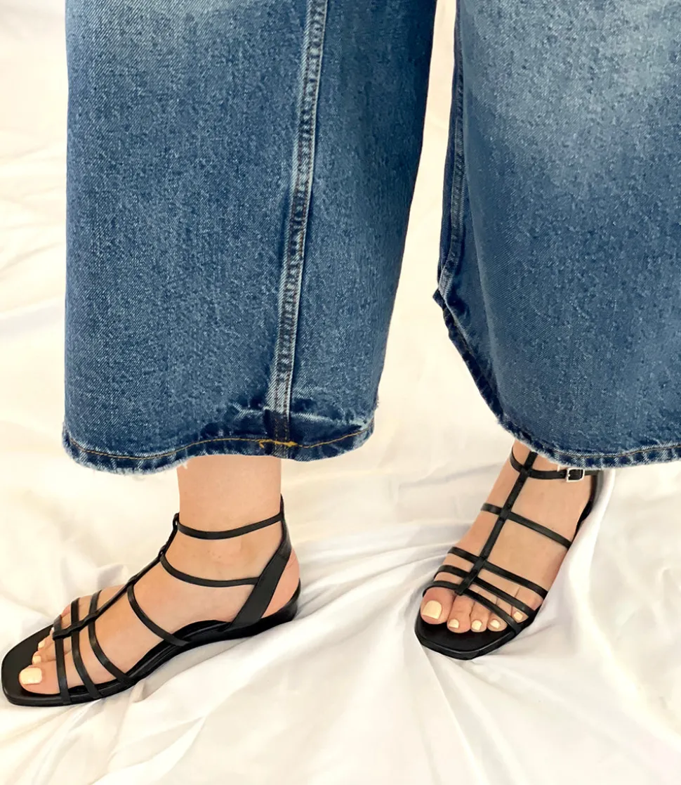 Wedged Gladiator Sandals