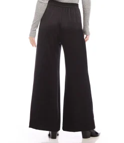 Wide Leg Satin Pants